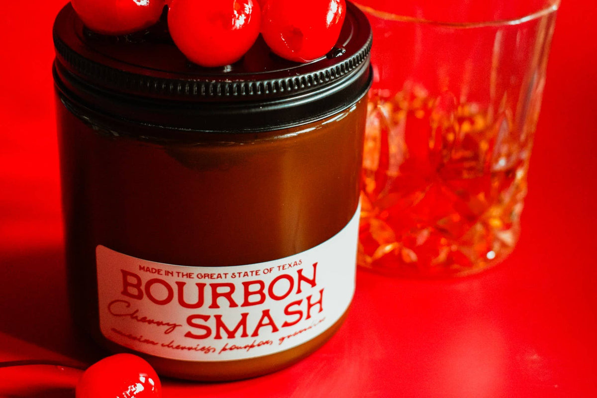 Bourbon Cherry Smash Soy Candle