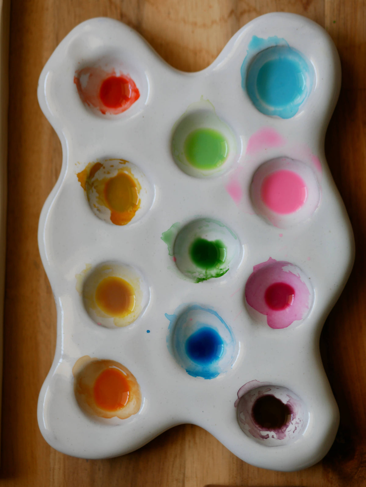 SPLAT Ceramic Artist Paint Palette