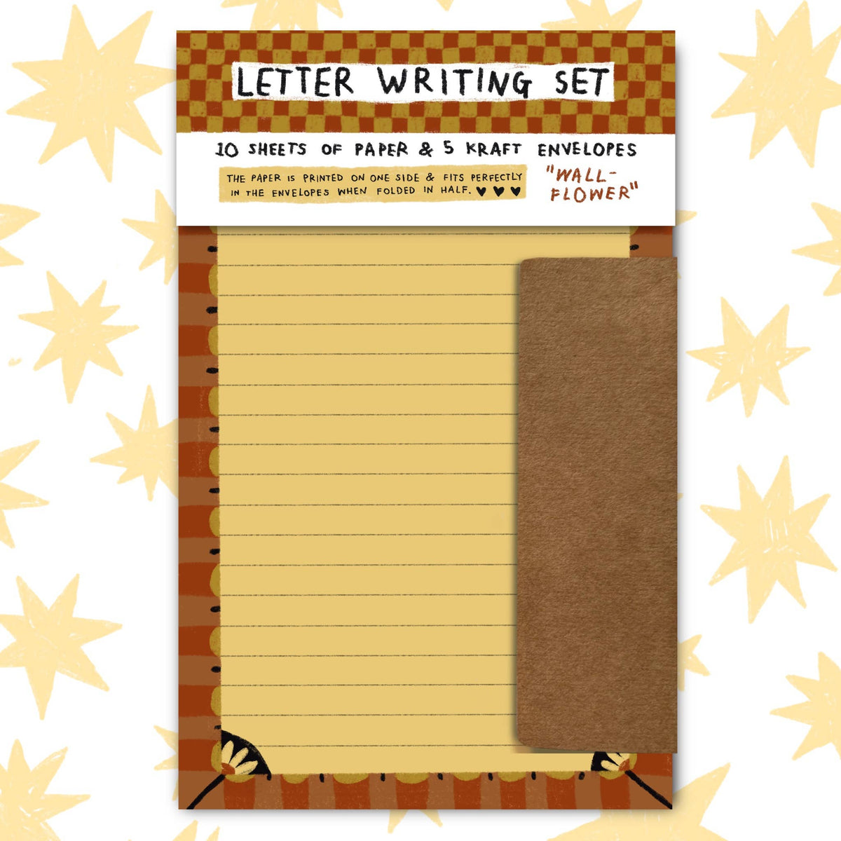 WALLFLOWER Stationery Set