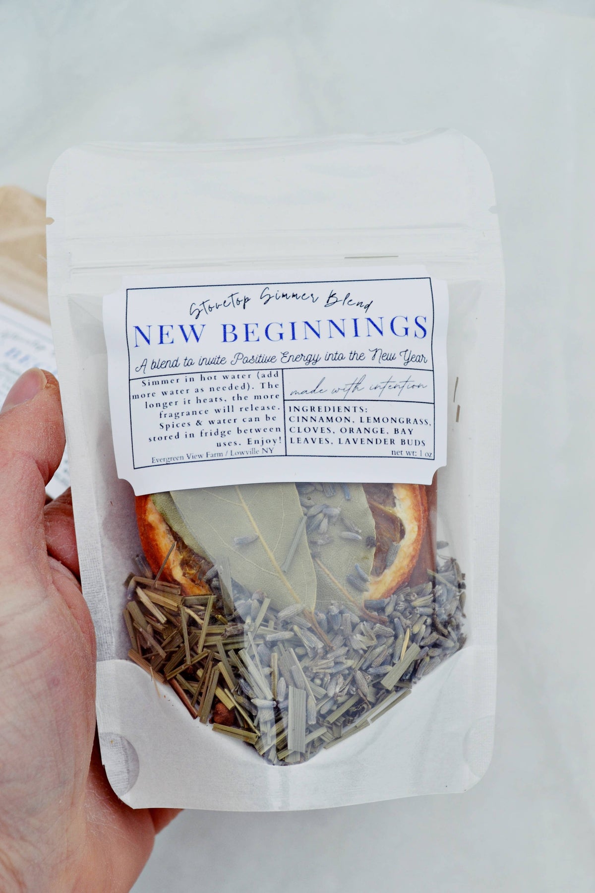 New Beginnings Simmer Stovetop Spices
