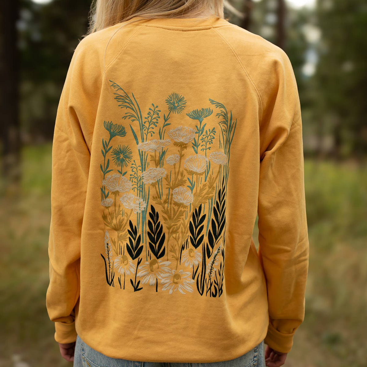 Wild Field Unisex Pullover - Harvest Gold