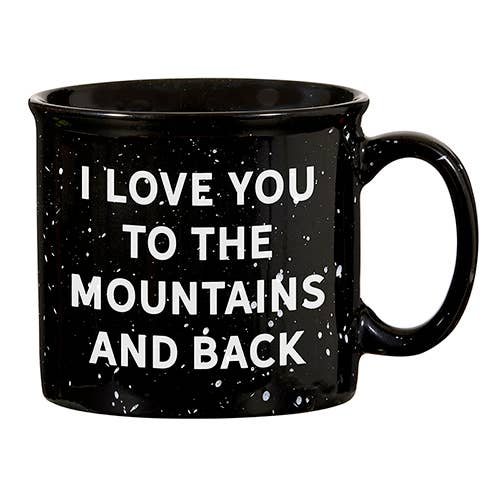 To the Mountains and Back Campfire Mug