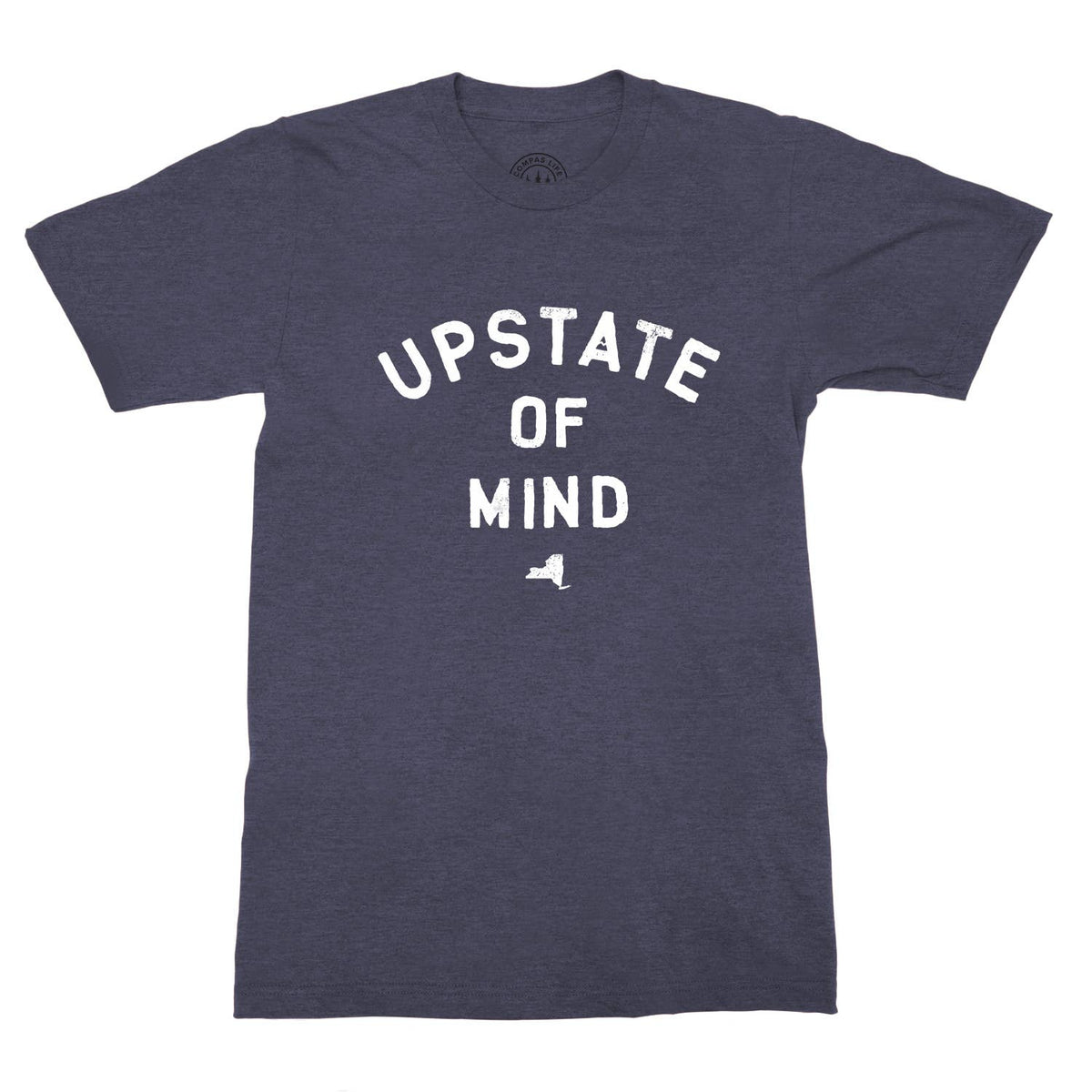 Upstate of Mind Tee - Midnight Navy Heather