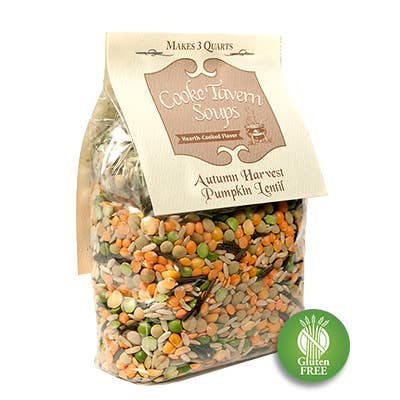 Autumn Harvest Pumpkin Lentil Soup