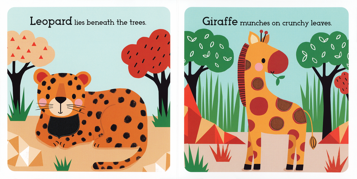 Read, Touch, Discover: Animals of the Savanna