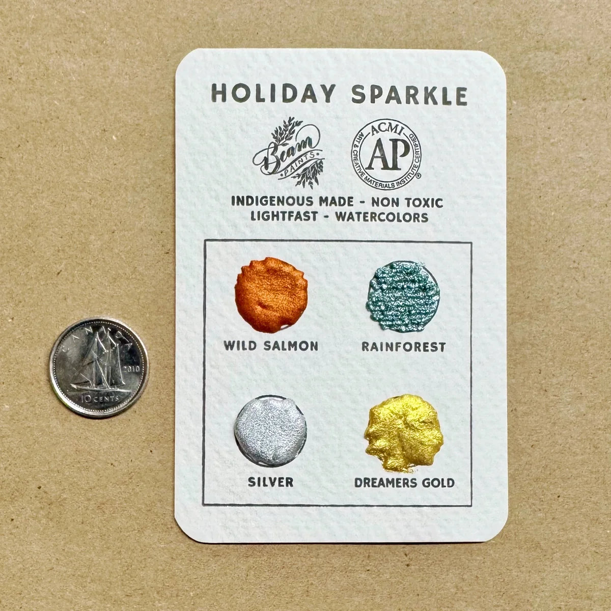 Beam Travel Paint Card