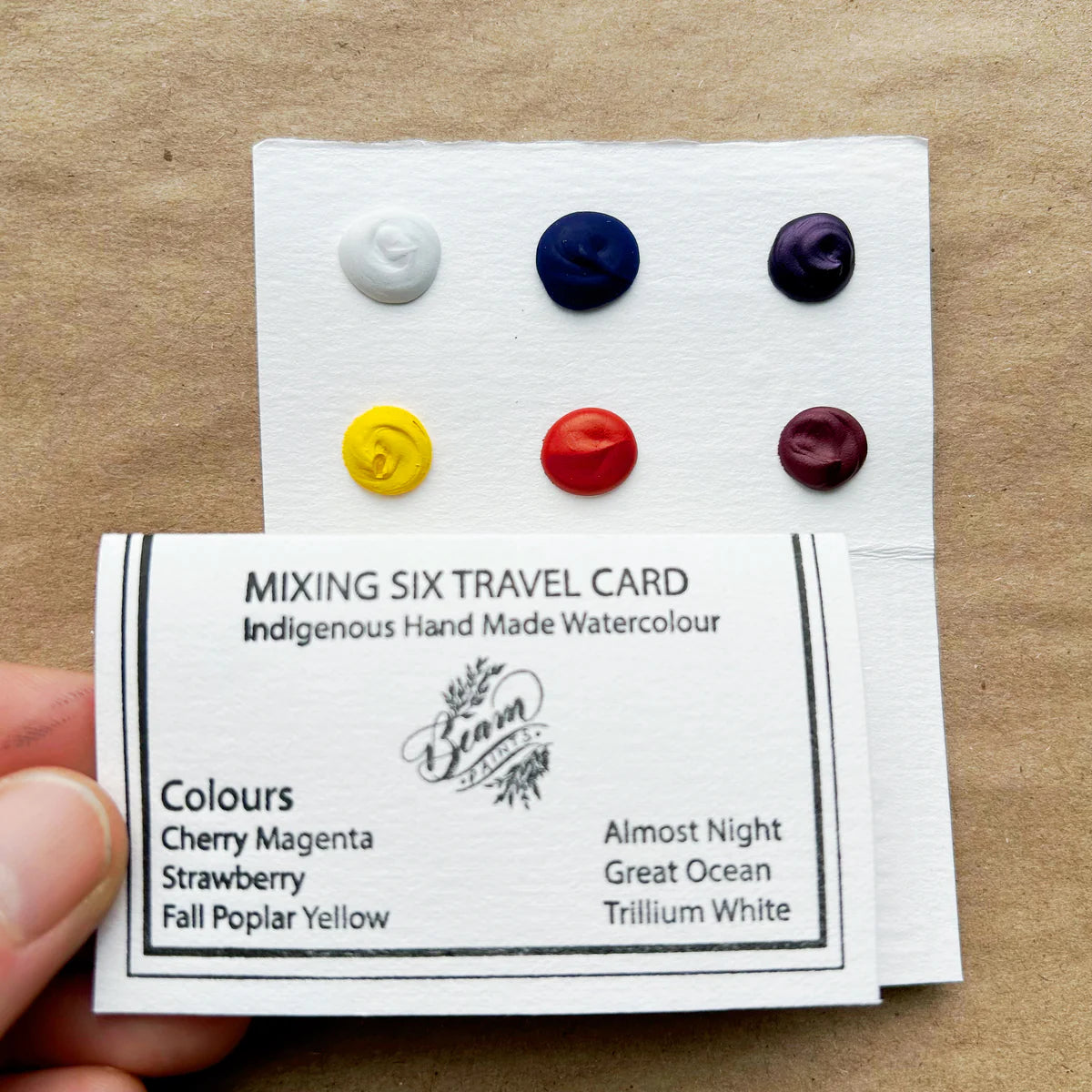 Beam Travel Paint Card