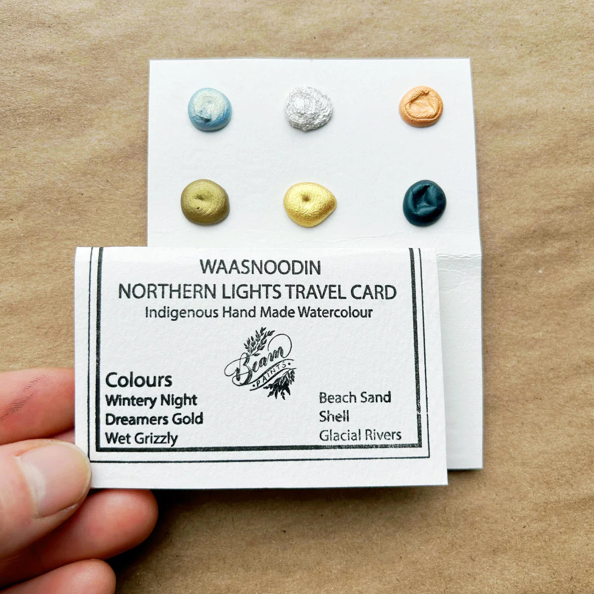Beam Travel Paint Card