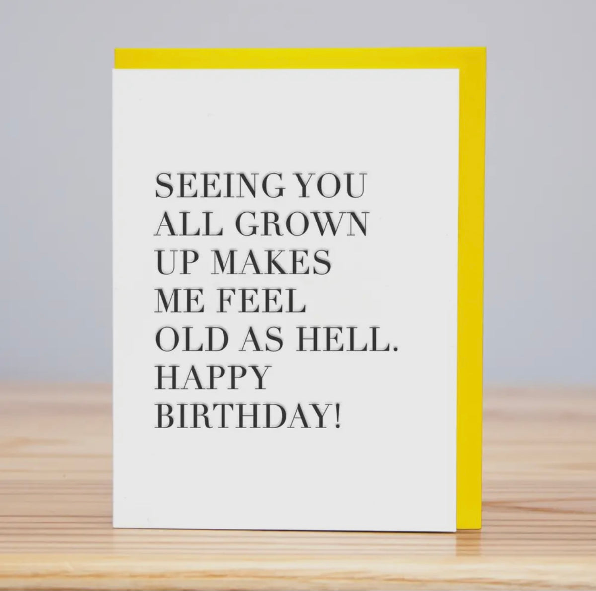Old as Hell Birthday Card
