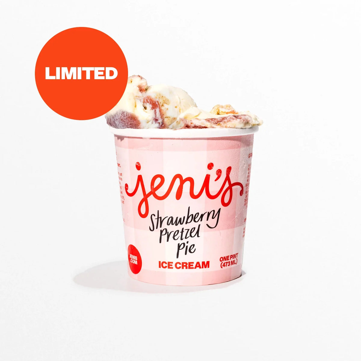 Strawberry Pretzel Pie Ice Cream