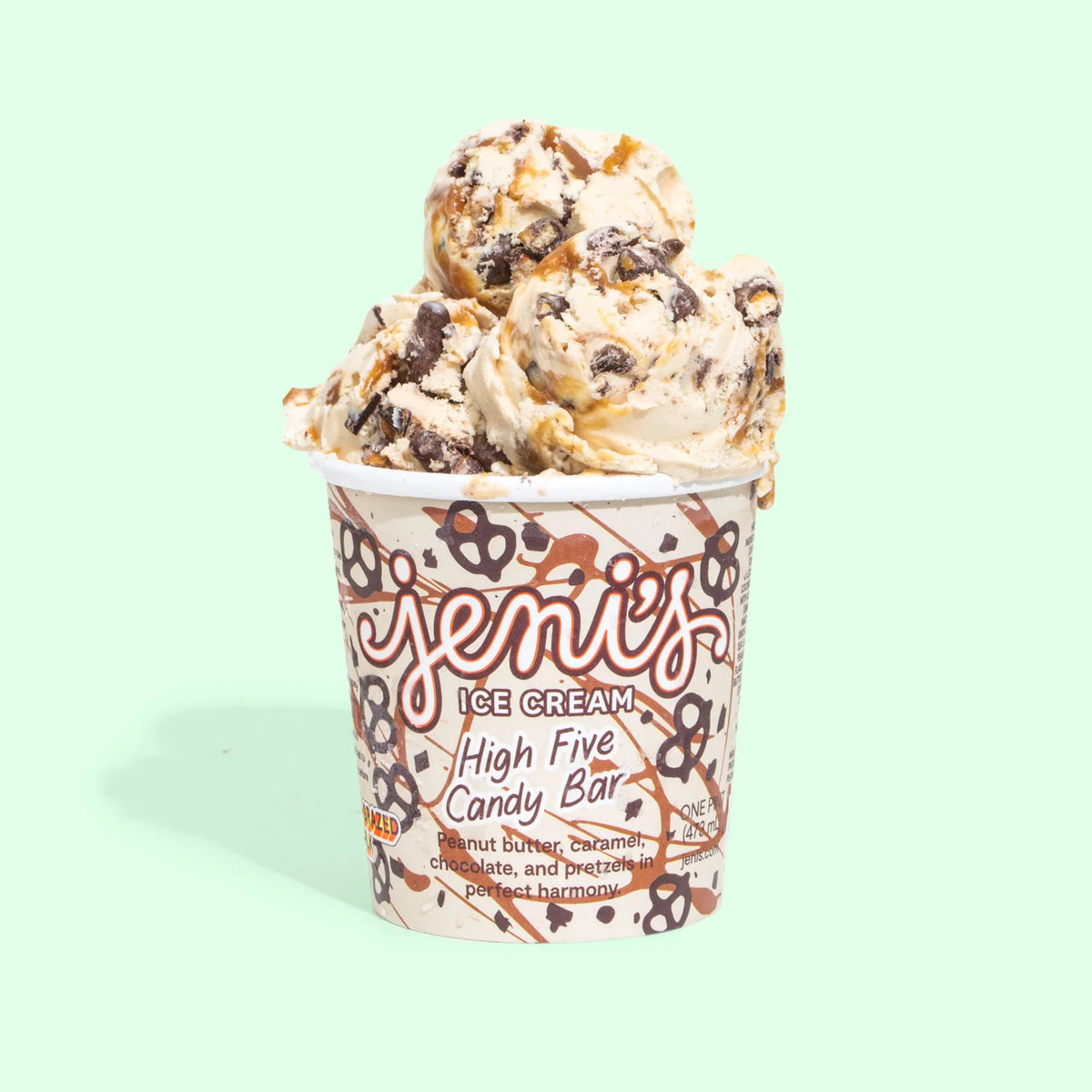 High Five Candy Bar Ice Cream