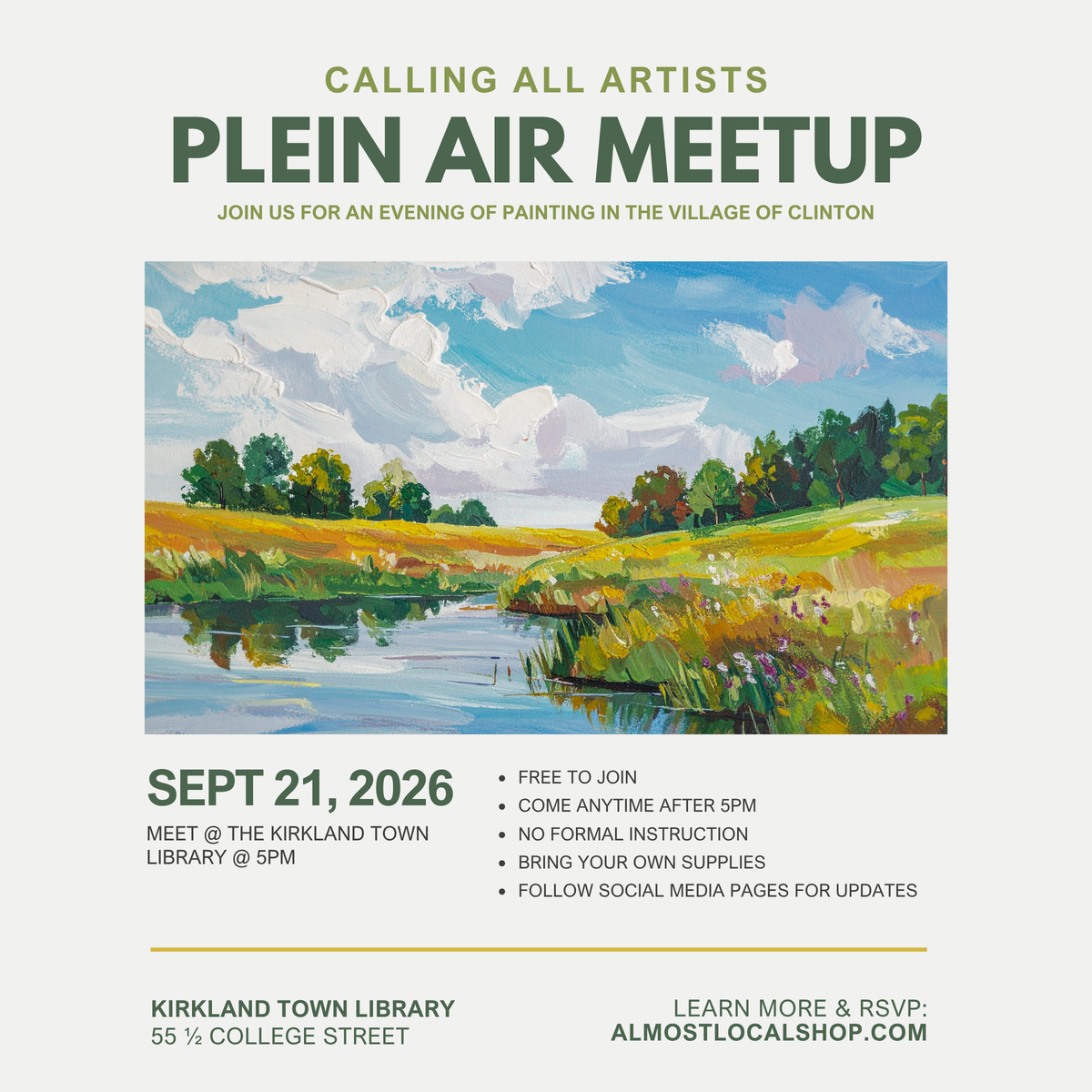 Plein Air Meetup - September