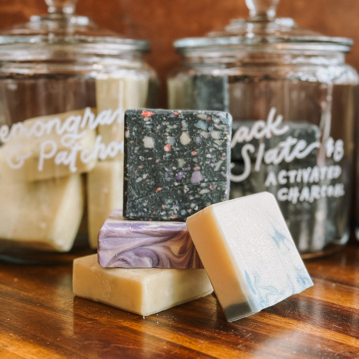 Black Slate Bar Soap
