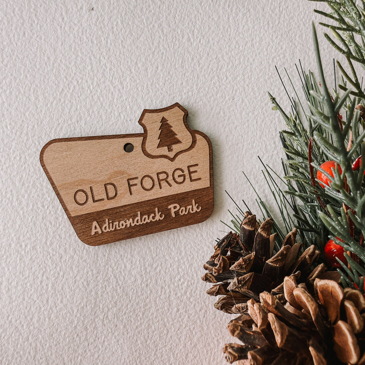 National Park Inspired Custom Wood Ornament
