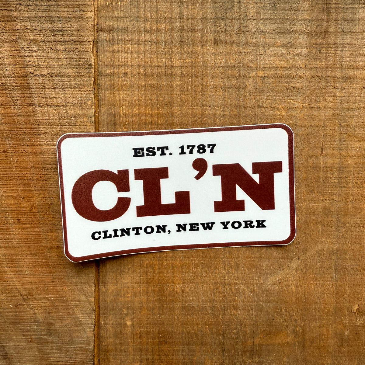 CL&#39;N Sticker