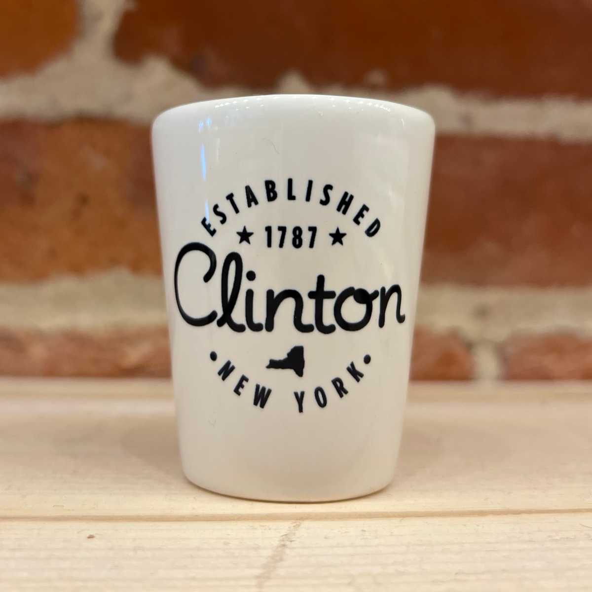 Clinton New York Shot Glass