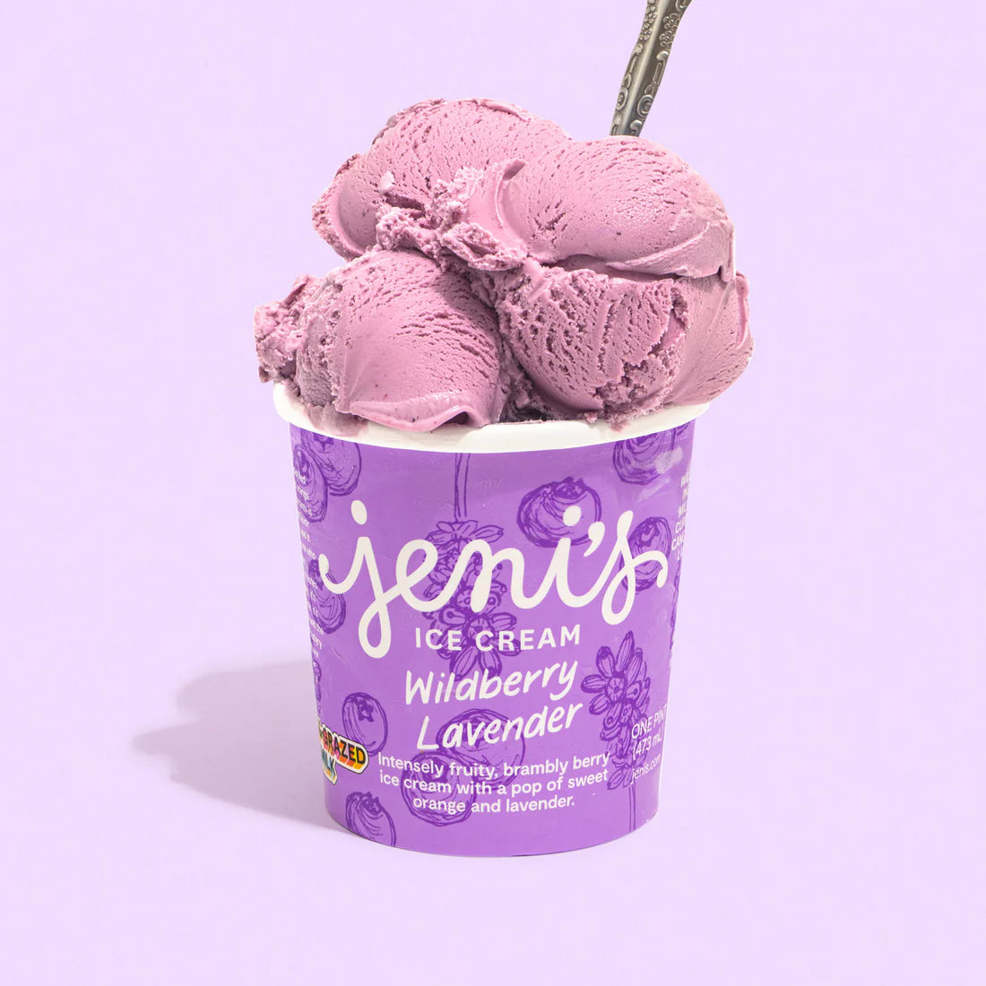 Wildberry Lavender Ice Cream