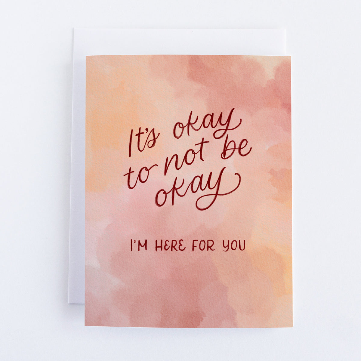 It&#39;s Okay to Not Be Okay Empathy Card
