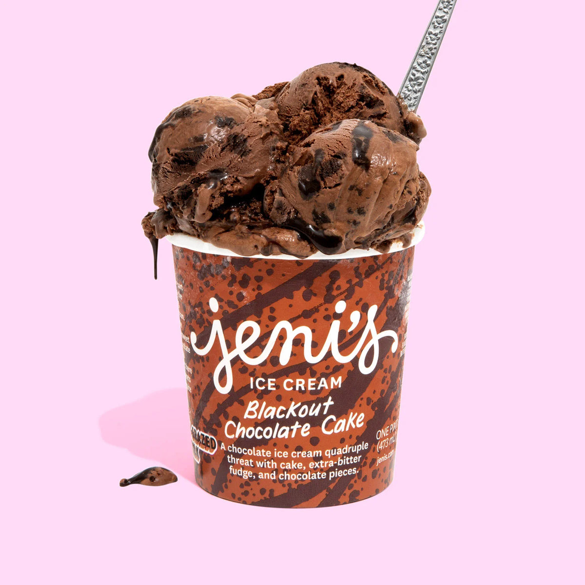 Blackout Chocolate Cake Pint Ice Cream