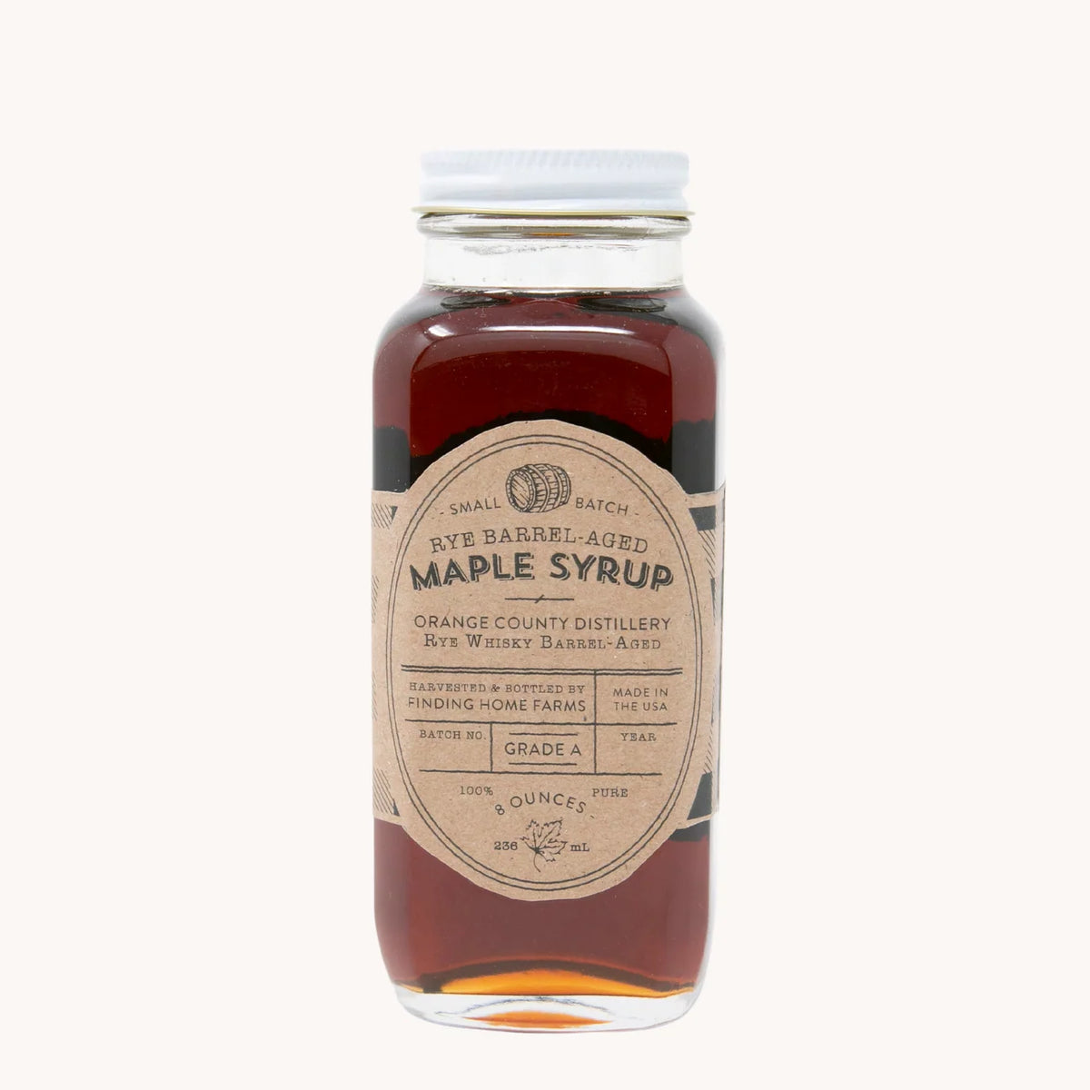 Rye Barrel-Aged Maple Syrup