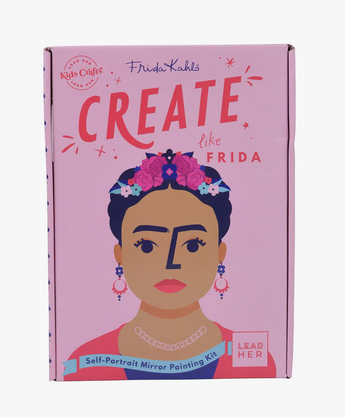 Create Like Frida Self-Portrait Mirror Painting Craft Kit
