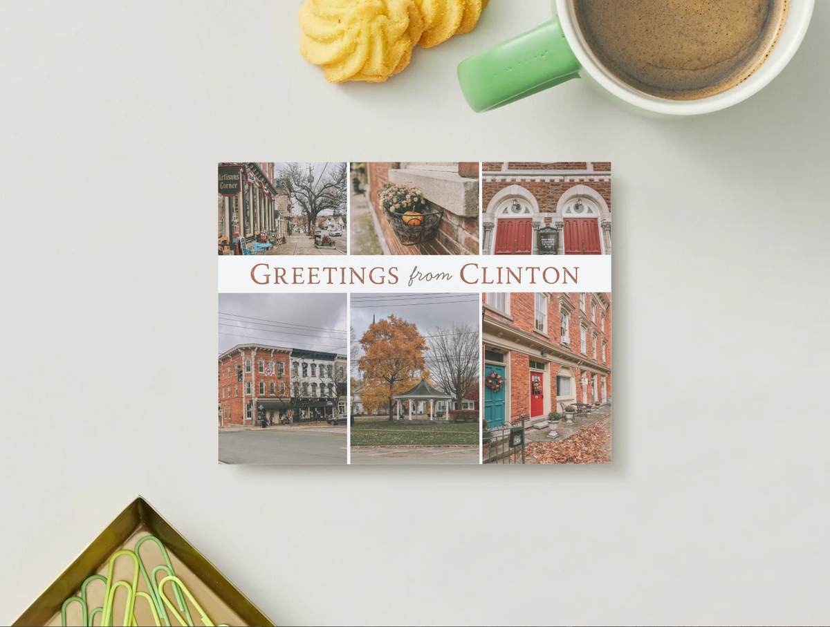 Greetings from Clinton Postcard