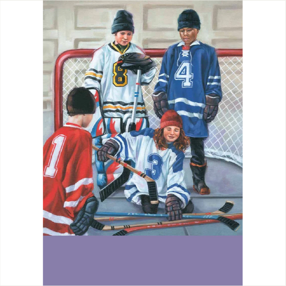 H is for Hockey Board Book