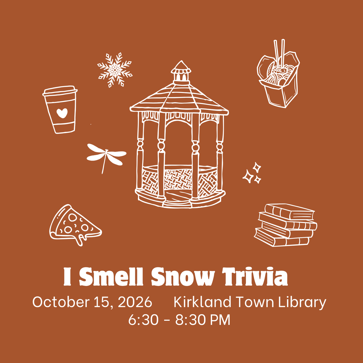 Stars Hollow Trivia Afternoon at the Kirkland Town Library