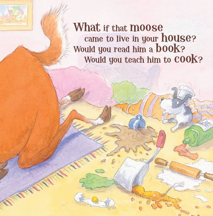 Moose on the Loose Children&#39;s Picture Book