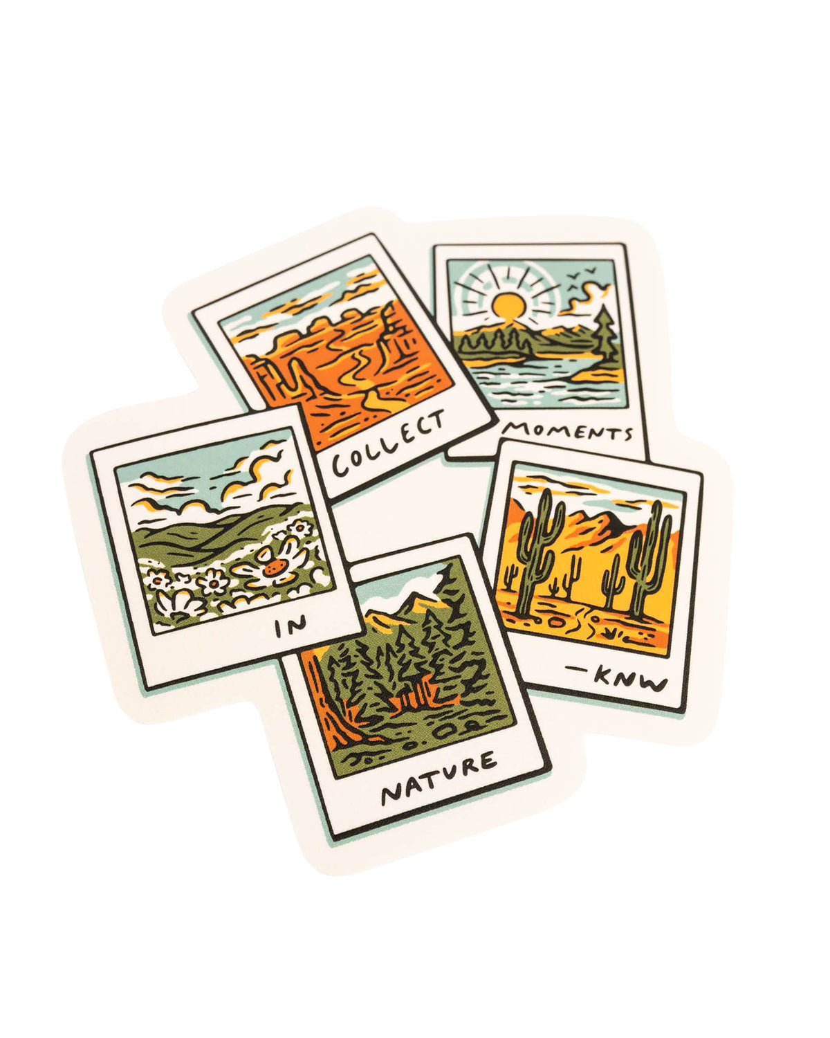 Collect Moments in Nature Sticker