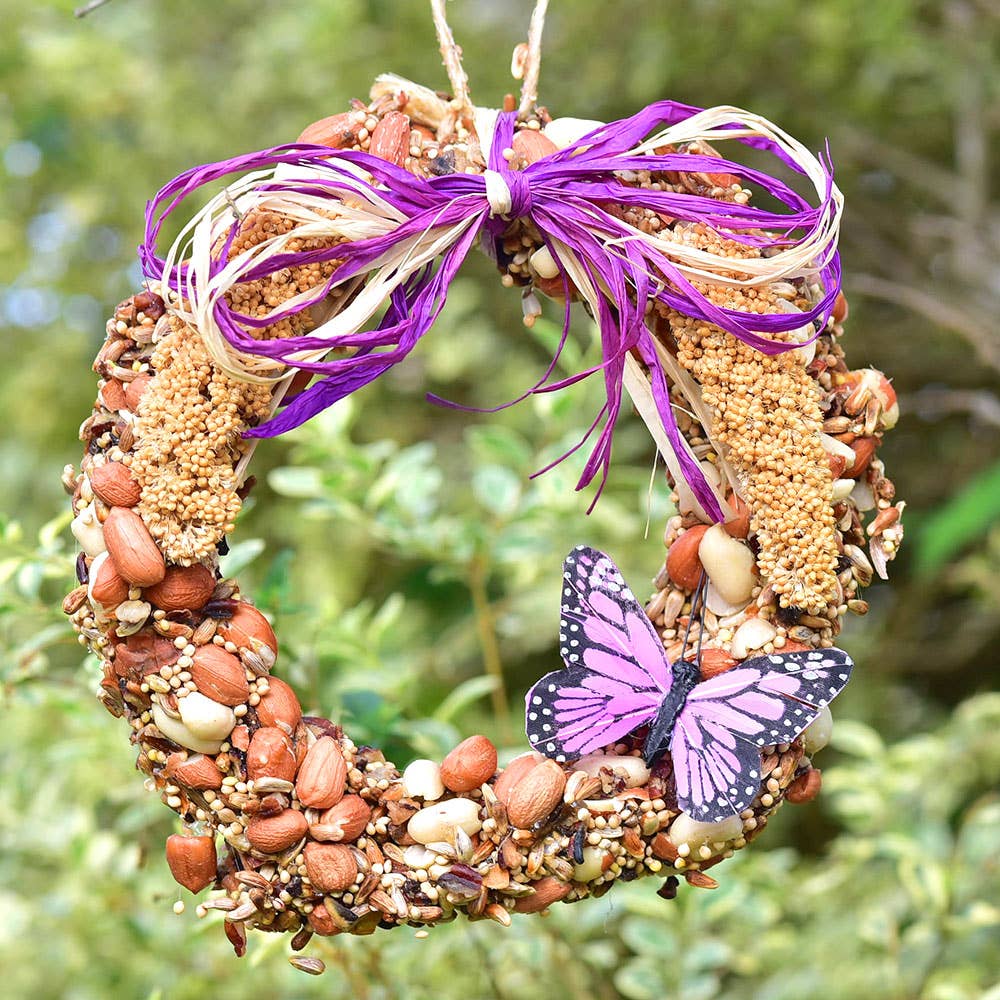 Wreath Tweet Bird Feeder