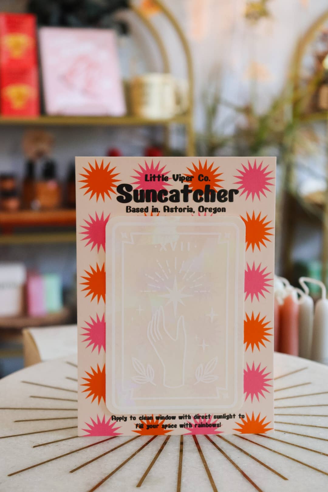 The Sun - Tarot Card Suncatcher