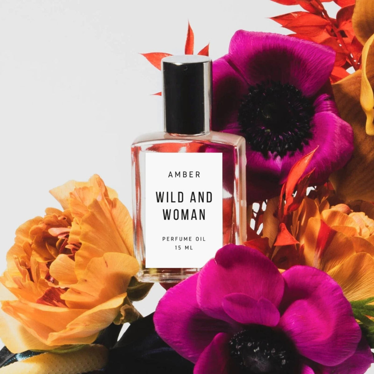 Amber Perfume Oil - The Rebel - Clean - MCT Oil Fragrance