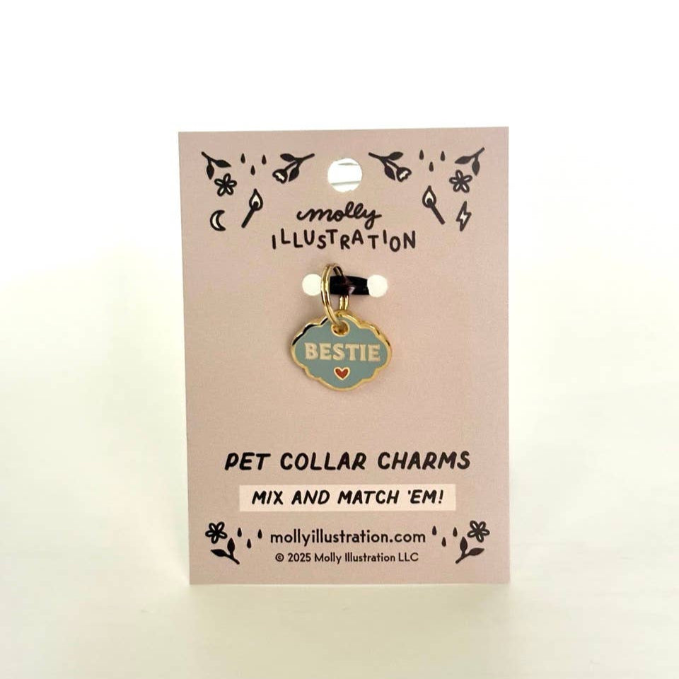 Bestie Pet Collar Charm