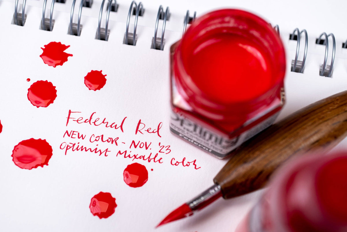 Optimist Pigment Ink, #002 Federal Red
