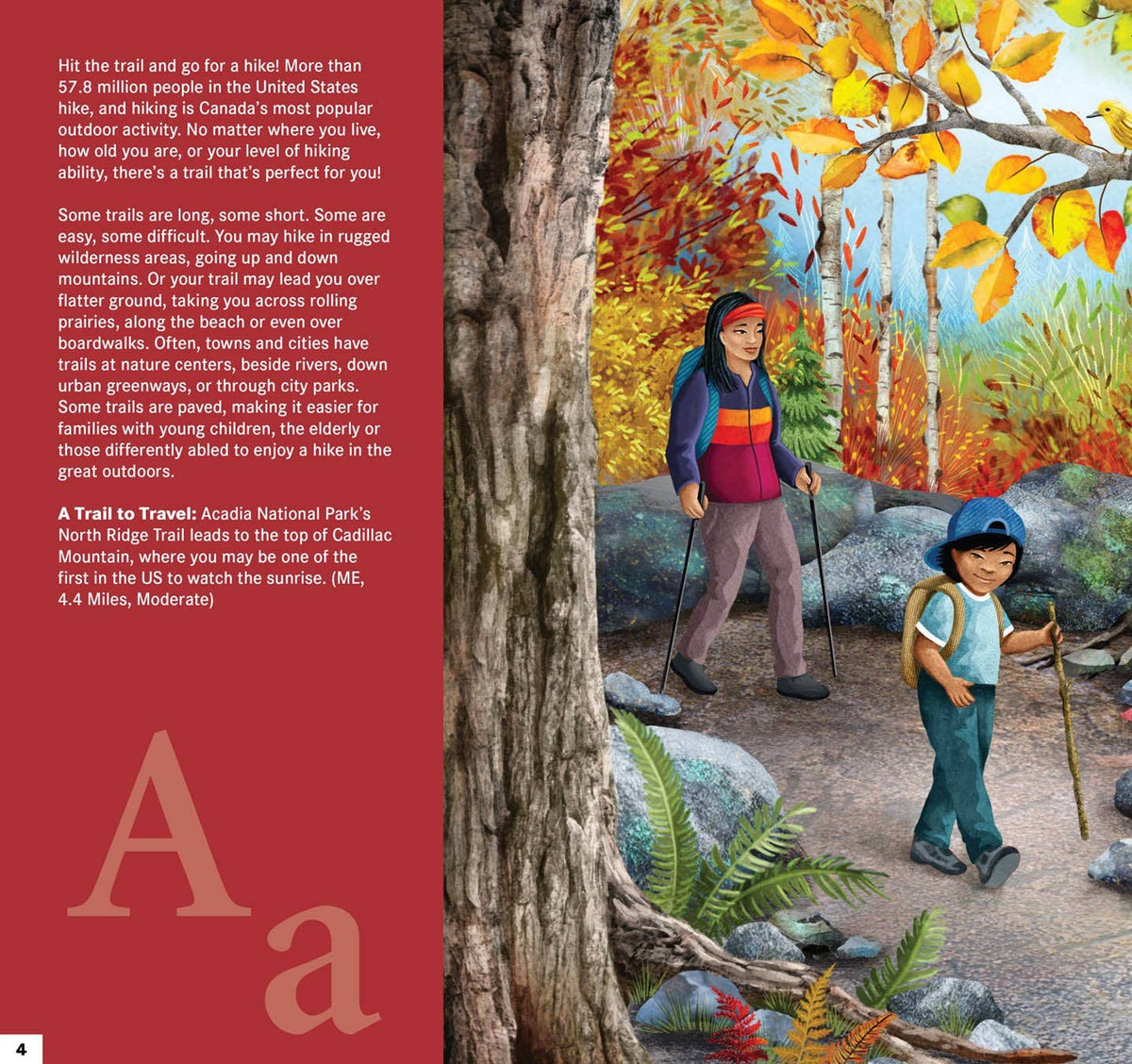T is for Trails: A Hiking Alphabet Picture Book