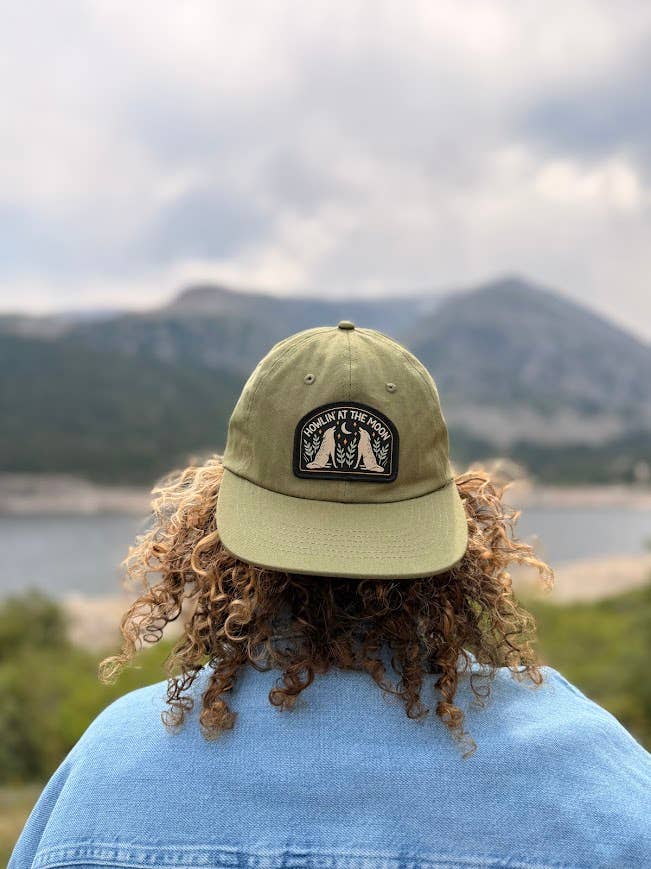 Howlin' At The Moon Cotton Snapback Hat