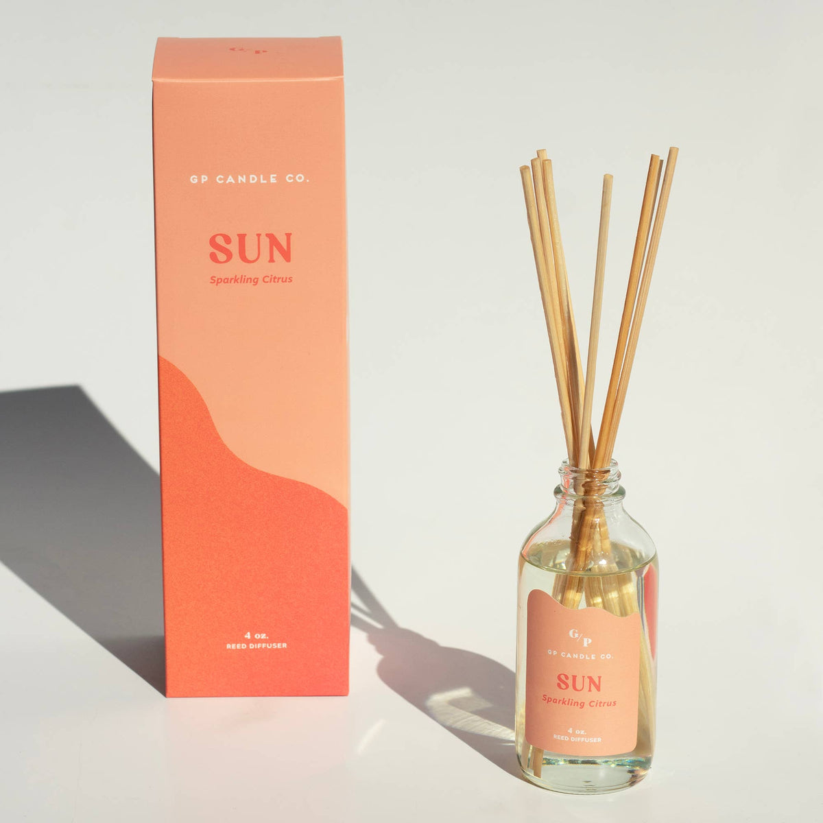 Sun 4 oz. Hue Reed Diffuser (Sparkling Citrus)