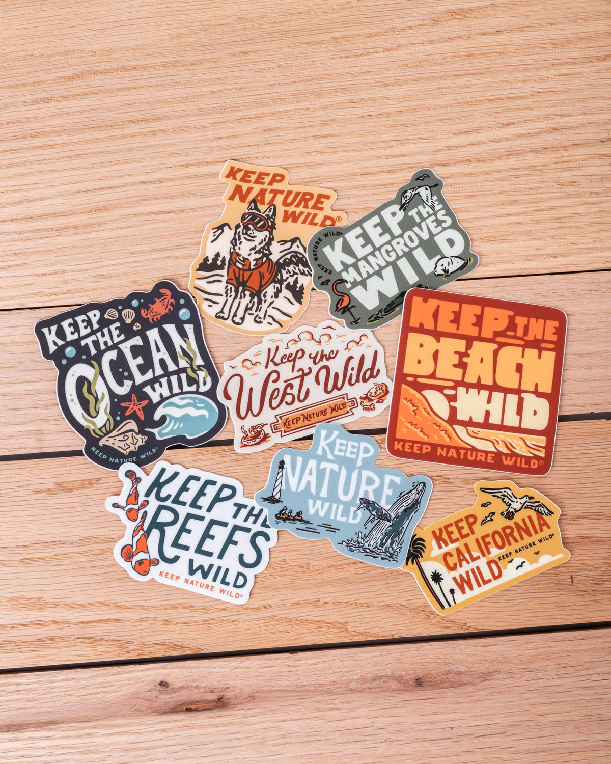 Keep the West Wild Sticker