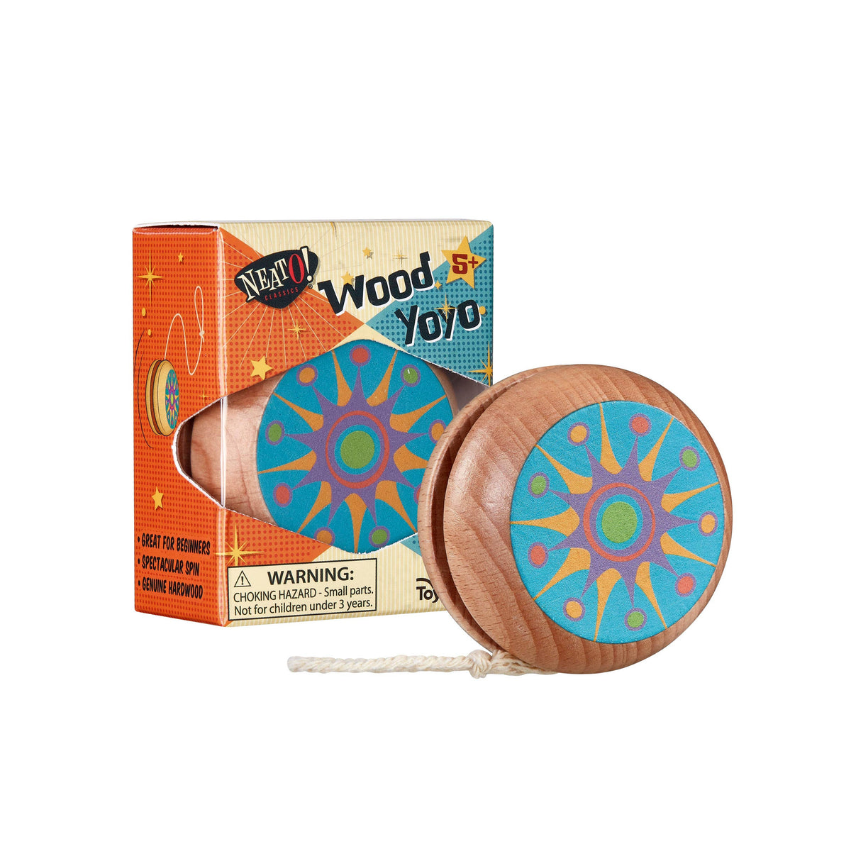 Wood Yo-Yo Retro Classic