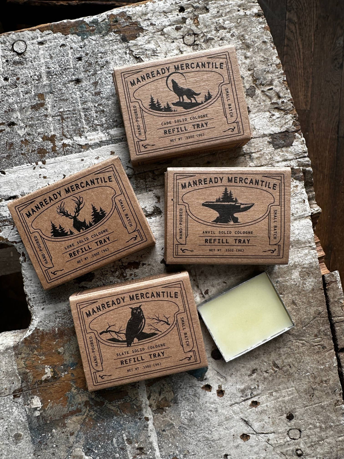 SLATE | Solid Cologne | Refill Tray