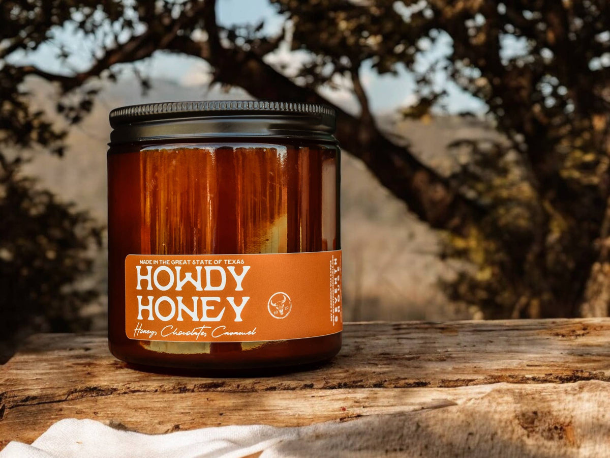 Howdy Honey Candle