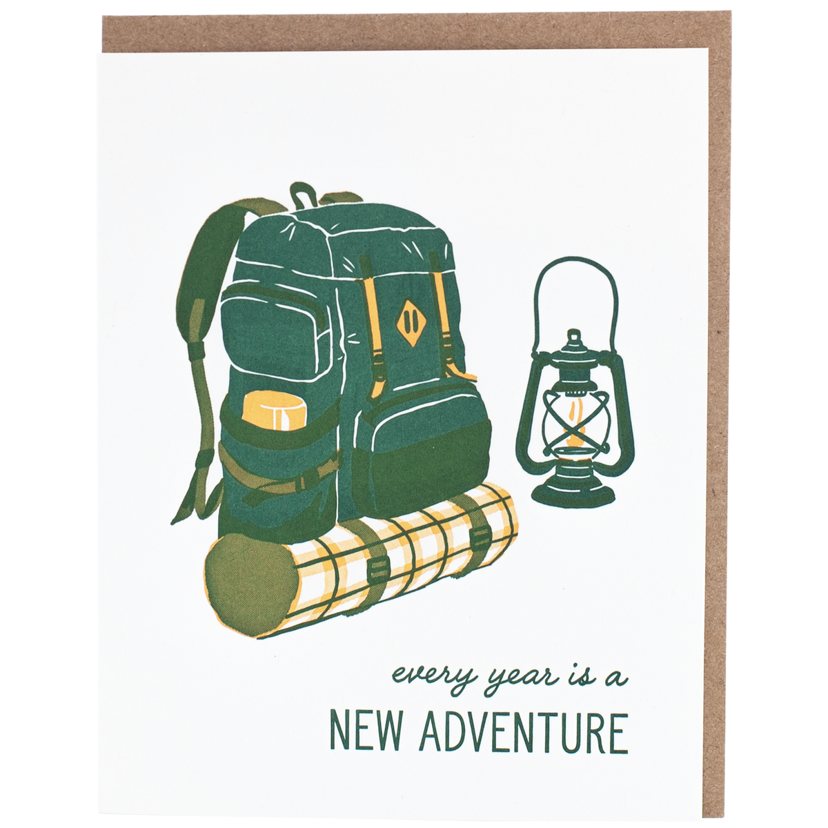 Camping Adventure Birthday Card