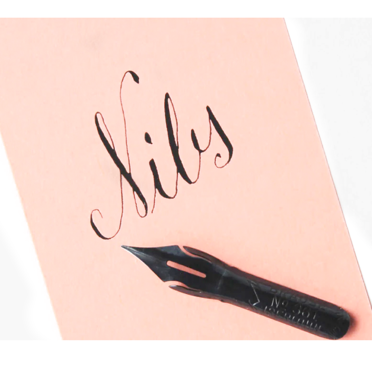 Brause Calligraphy Nib #361 Steno/Blue Pumpkin