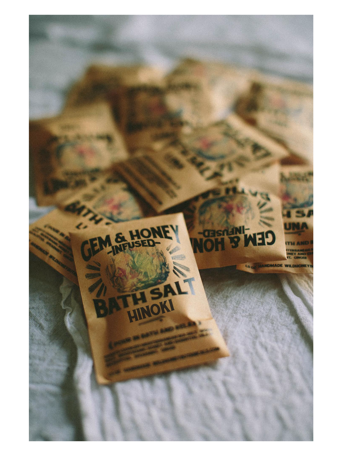 Hinoki Bath Soak or Body Scrub