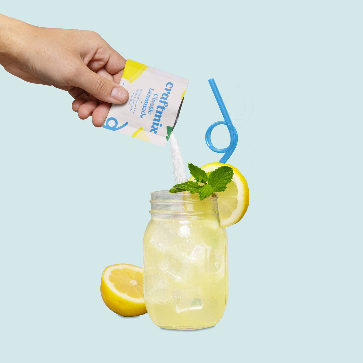 Classic Lemonade Cocktail / Mocktail Mixer