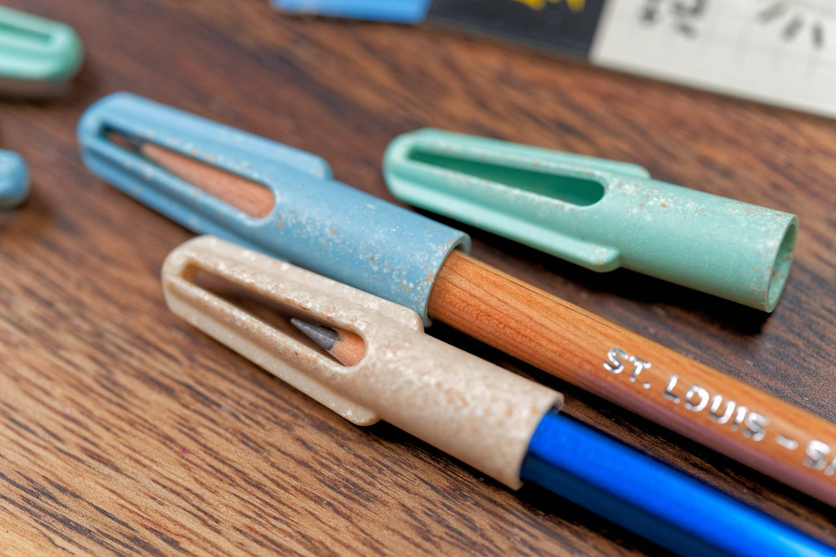 Eggshell Resin Pencil Caps – Set of 6