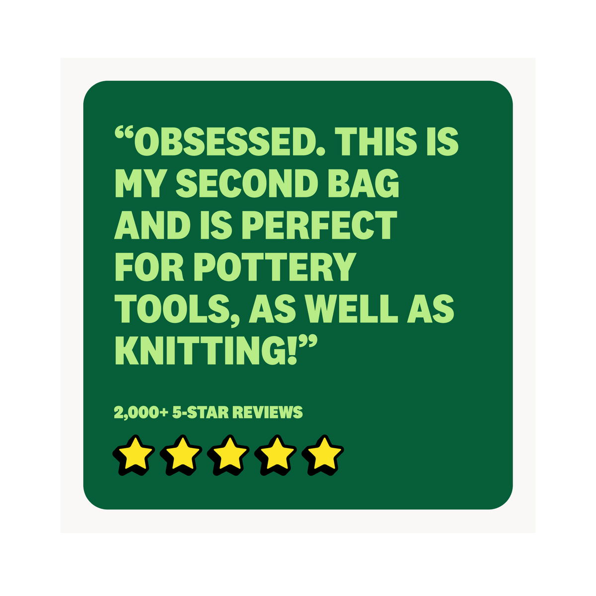 Soolla Studio Artist Bag - Becca Sands Edition