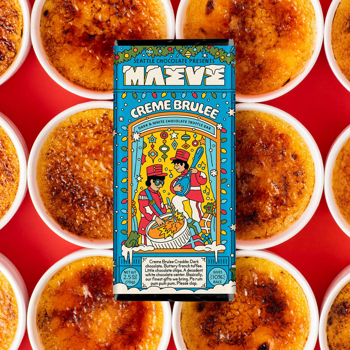 Creme Brulee Truffle Bar