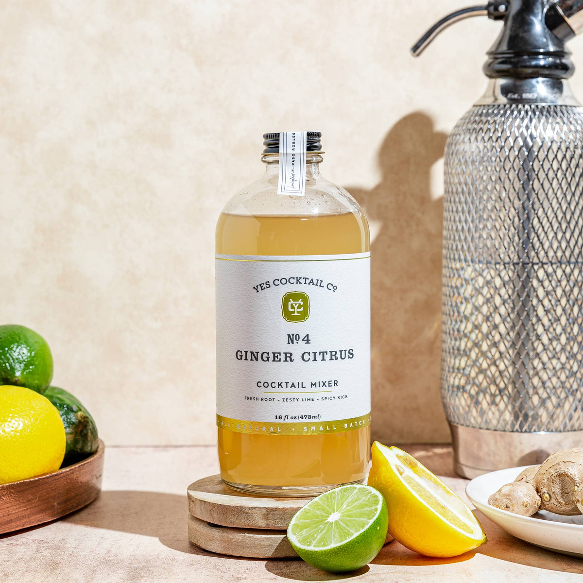 Summer Seasonal: Ginger Citrus Cocktail Mixer